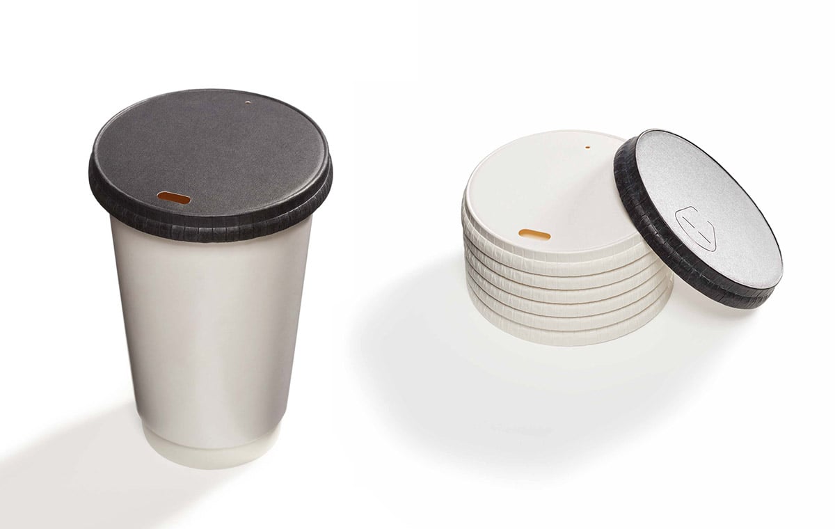 Cupforma Natura Aqua+ is on everyone's lips – as a paper lid of the new age  - News | Stora Enso